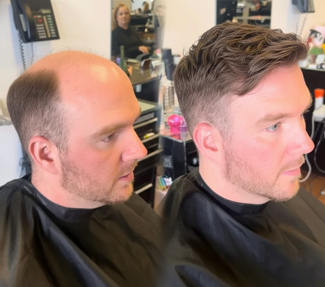 Hair system styling inspiration for Alpharetta, Georgia