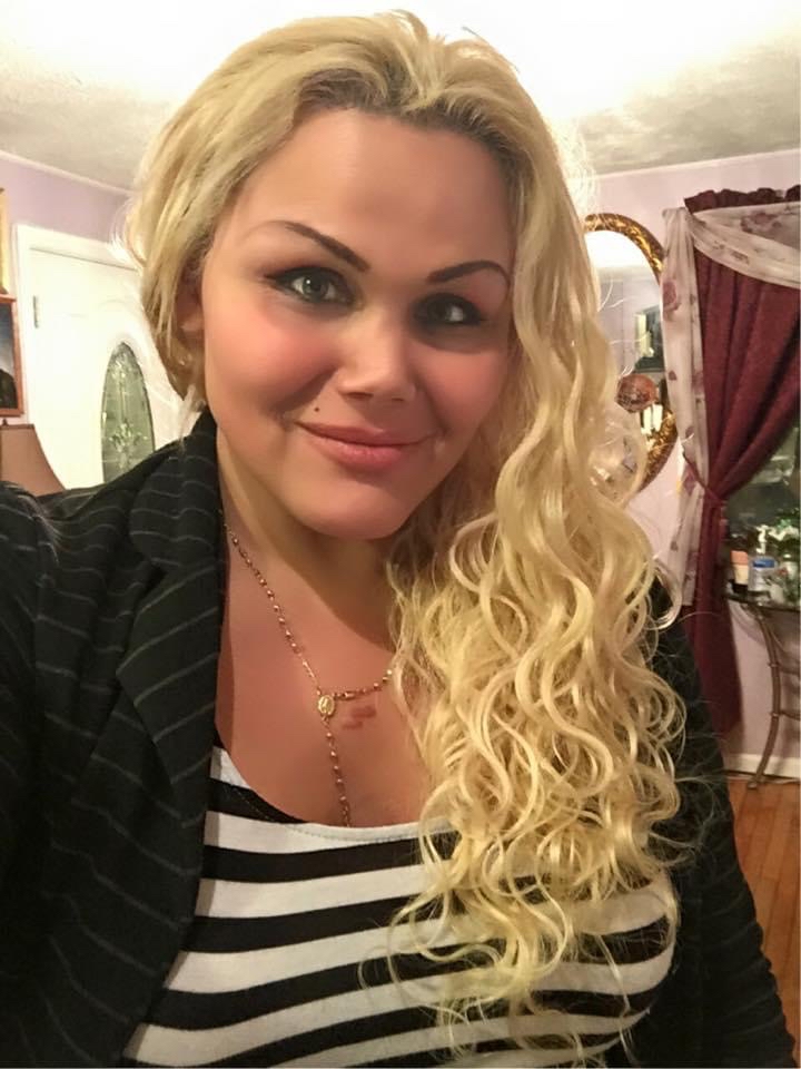 Tape-in hair extension example at Precise Color N Cut in Alpharetta, Georgia